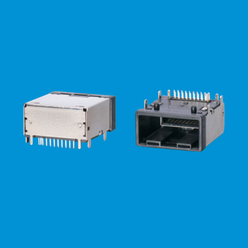 HDMI E TYPE 90度母座