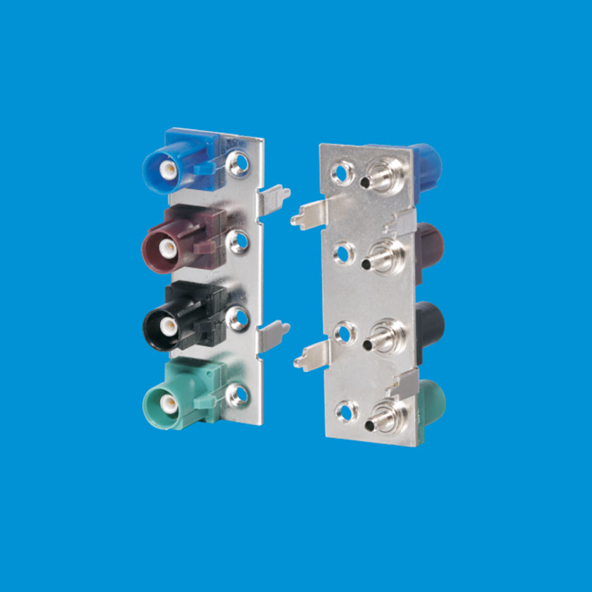 FAKRA公頭短體四合一