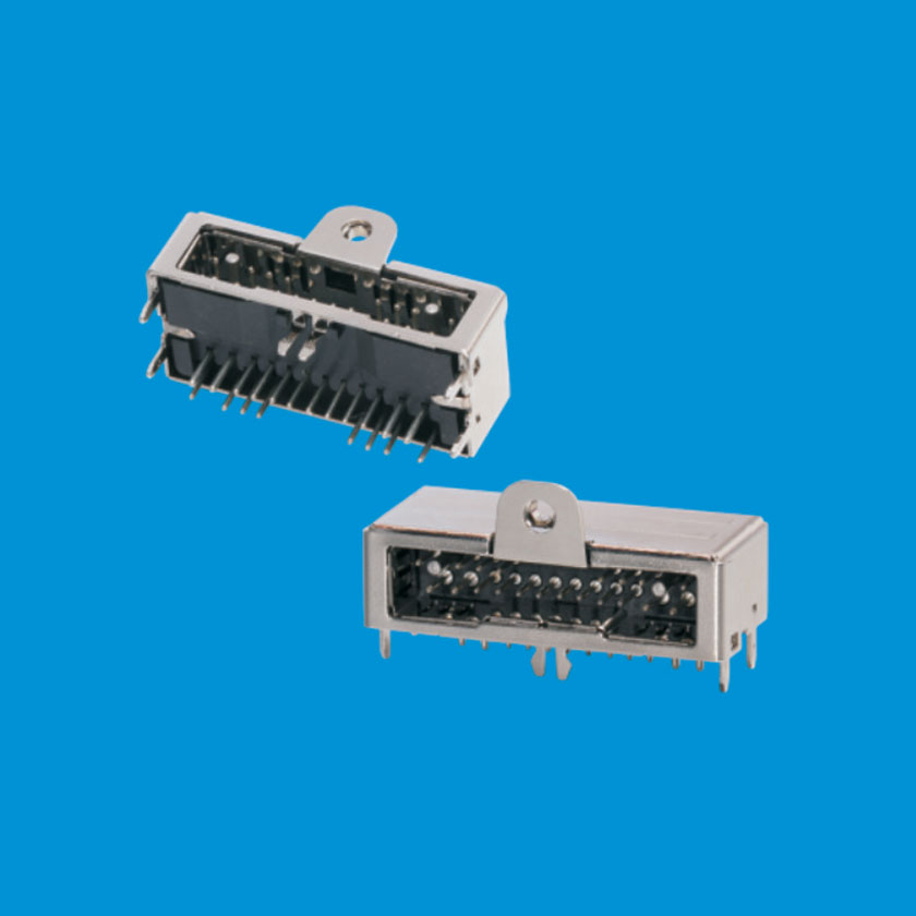 車(chē)載前裝20P 90度母座